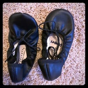 Girls ballet shoes